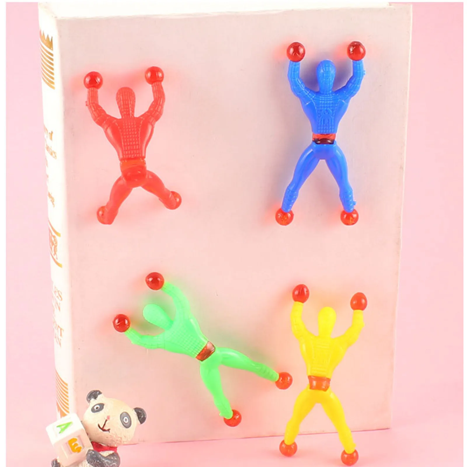 

Funny Kid Climber Men Fillers Educational Toys Climbing Sticky Spider Traditional Sticky Flip Toy jouet anti stress enfant c1