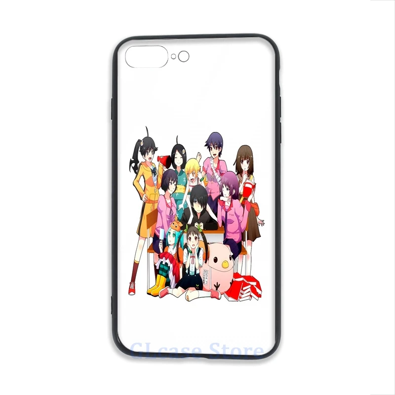 Monogatari чехол для телефона с изображением героев мультфильмов iPhone 12 Pro 11 X XR XS Max 8 7 6 6s