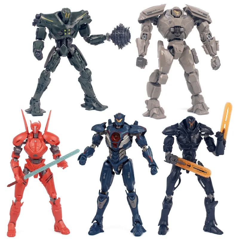 

New Pacific Rim 2 Obsidian Sabre Yagirl Dina Bracer Phoenix Revenge of The Rangers Figure Movable Doll Model Ornaments Kids Gift
