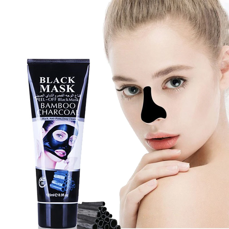120 мл уход за кожей лица бамбукового древесного угля гелевая маска для удаления