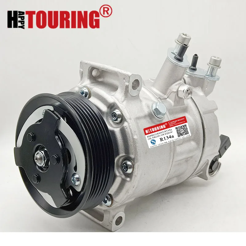 Компрессор кондиционера для vw jetta passat tiguan touareg 1k0820803g 1k0820859f 1k0820803q 1k0820808fx компрессор