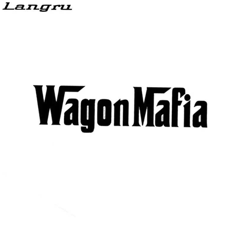 Наклейка на автомобиль Langru Wagon Mafia классная жесткая наклейка автомобильные