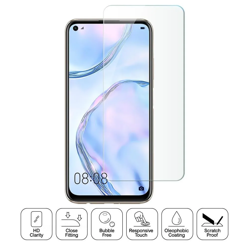 Закаленное стекло для huawei p40 lite защитная пленка P40lite Huawei P30 Lite P20 Pro чехол