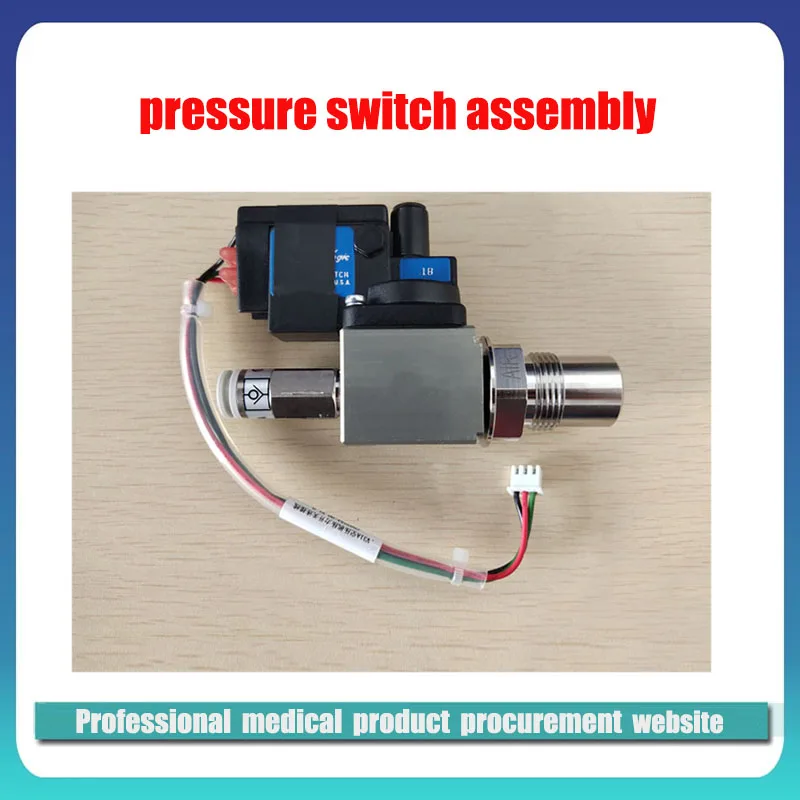 Mindray Syno Vent E3 E5 E-3 E-5 ventilator SMC pressure switch assembly air source pressure switch cable