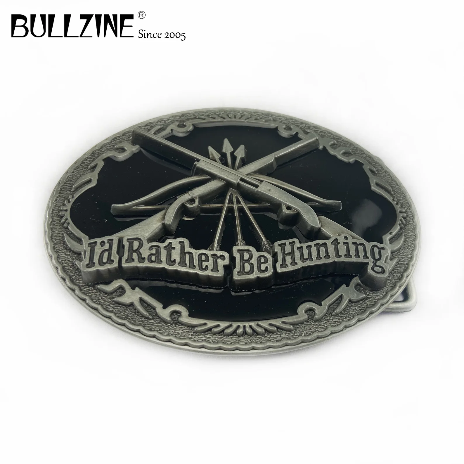 В Bullzine пистолет пряжки ремня с оловянной отделкой FP 03059 подходит для детей на