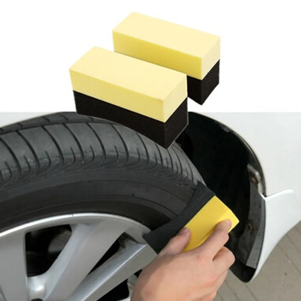 

1PC Tire Hub Waxing Sponge Cleaner Car Wheels Brush Multi-Function Interior Cleaning Tools Polishing Brush Car Cleaning Tools