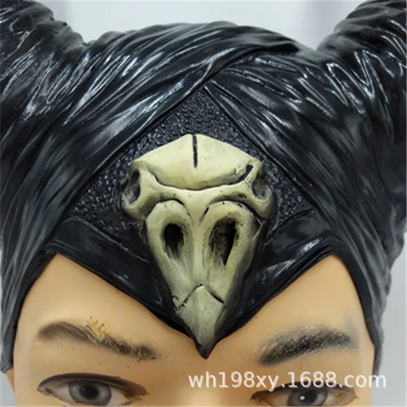 2019 Maleficent: любовница злая маска ведьмы рога Балаклава косплей Черная Королева