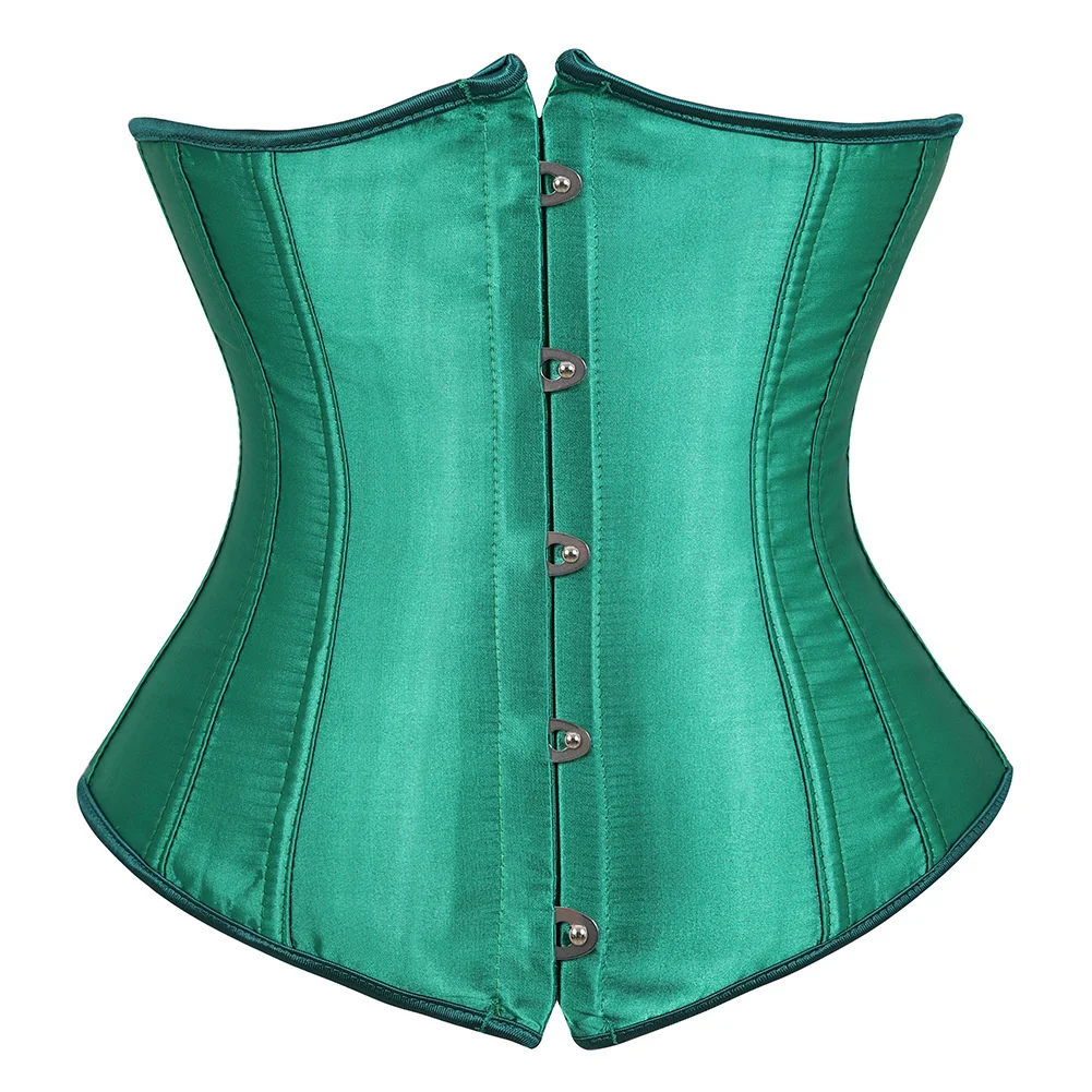 

Corset court simple corset body shaping top Satin bone waist clip