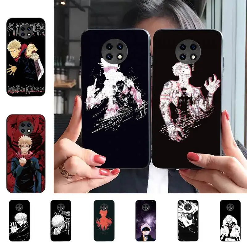 

Anime Jujutsu Kaisen Yuji Itadori Fushiguro Megumi Phone Case For Redmi 9 5 S2 K30pro Silicone Fundas for Redmi 8 7 7A note 5 5A