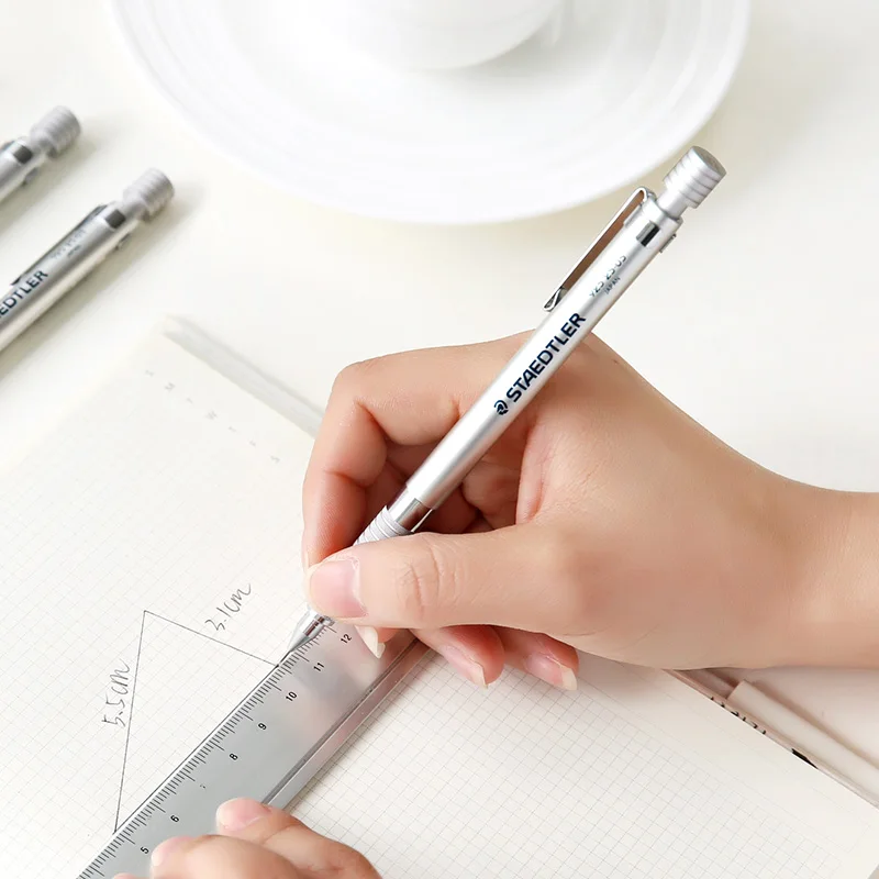 1.3mm Silver Professional Drafting Pencil 2.0mm Architecture Design Stationery