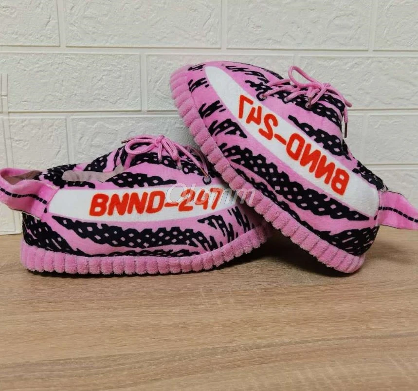 Популярные зимние хлопковые ботинки для мужчин и женщин теплые плюшевые