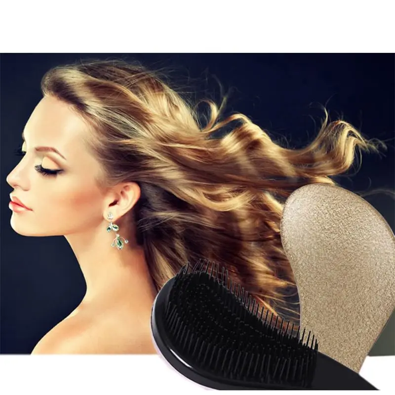 1 х Расческа с волшебной ручкой для распутывания волос щетка укладки салонный