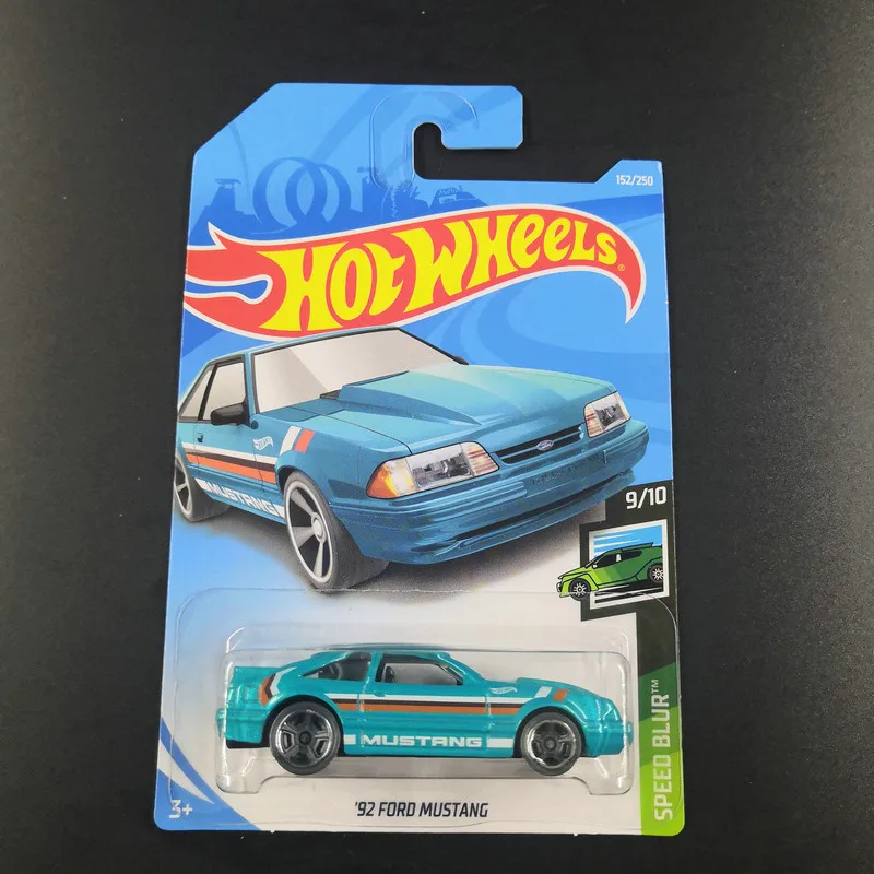 2020 90 Hot Wheels 1:64 Car 92 FORD MUSTANG металлическая литая модель автомобиля детские игрушки