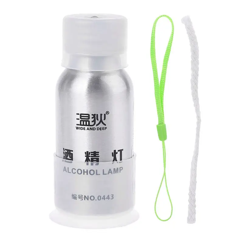 

Universal Durable 50ml Alcohol Burner Lamp Metal Case Lab Equipment Heating X7JD