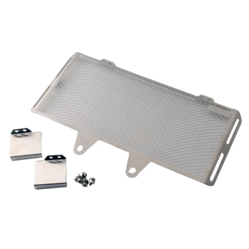 

Aluminium Motorcycle Radiator Grille Grill Guard Protective Cover for BMW R Nine T 2014-2017 (Chrome)