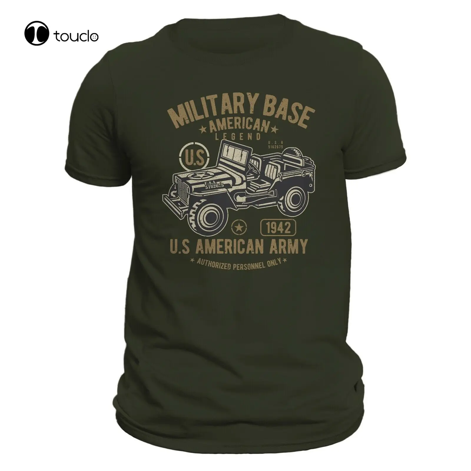 

Usa Army Military Base Men'S T-Shirt Custom Aldult Teen Unisex Digital Printing Fashion Funny New Xs-5Xl