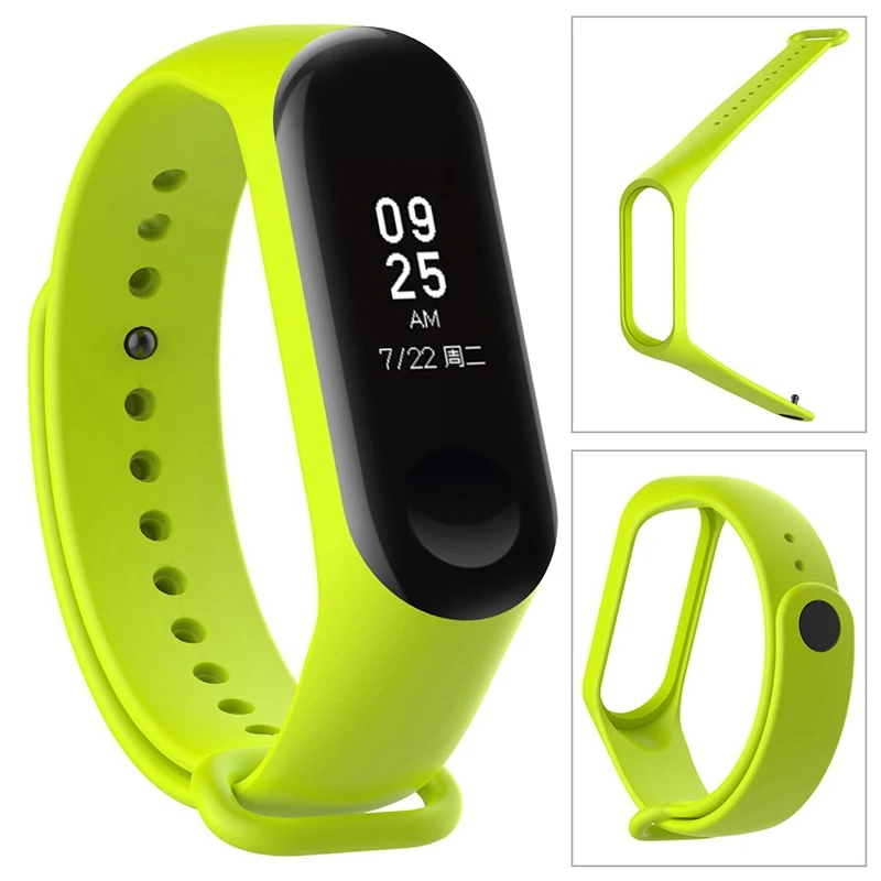 Новое поступление 2018 ремешок для Mi Band 3 силиконовый mi сменный Браслет Для xiaomi