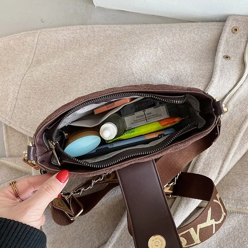 

Women's premium texture luxury shoulder bag 2021 new fashion designer chain handbag wild messenger bag purse