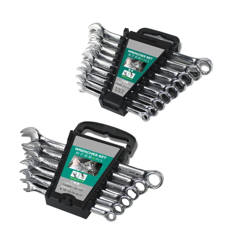 Набор гаечных ключей из хромованадиевой стали 6/9 шт. | Инструменты