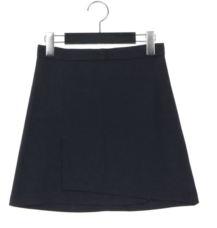 

2018 NEW Fashion Summer Women Skirt solid black Sexy High Waist A-line OL office lady Casual Mini Skirts