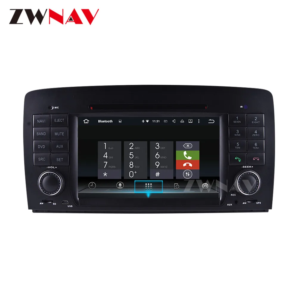 Android 9 screen Car Multimedia Player For Benz R W251 2006 2007 2008 2009 2010 2011 2012 GPS Navi Audio Radio stereo head unit |