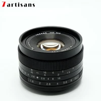 7artisans 50mm f1 8 large aperture portrait manual focus micro camera lens fit for canon eos m mount e mount fuji fx amount