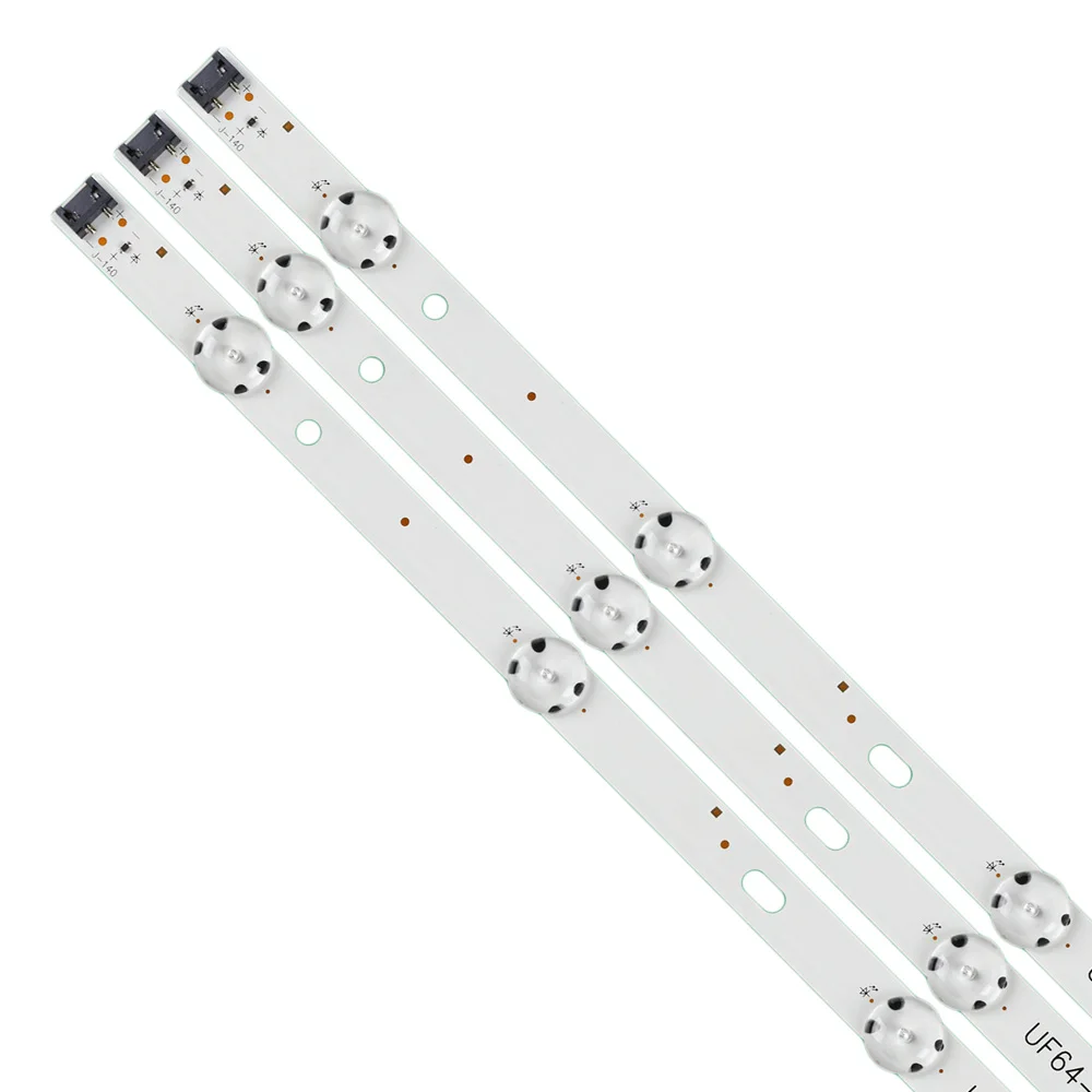 

(New Kit )3 PCS 8LED 850mm LED backlight strip for LG 43UH6030 43UF640 HC430DGN-SLNX1 UF64_UHD_A 43LH60FHD EAV63192501