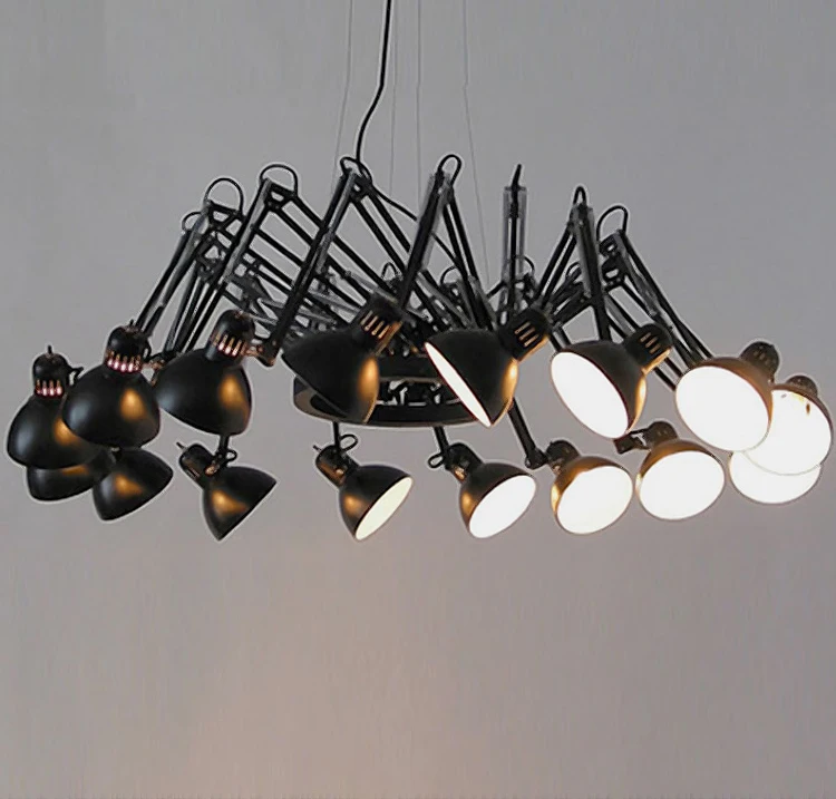 Декор паук Коммерческая люстра лампа для выставочного зала столовая большая