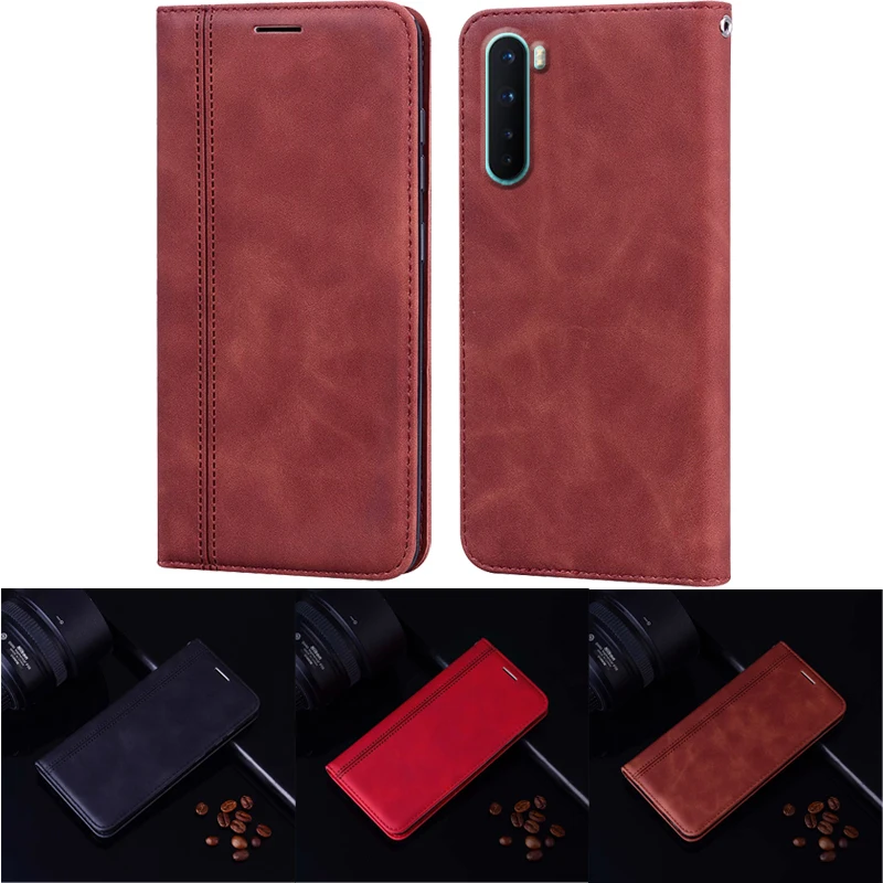 

Магнитный чехол для телефона OnePlus Nord AC2001, флип-чехол, Роскошный чехол из искусственной кожи, защитный чехол для OnePlus Z, защитный чехол-бумажни...