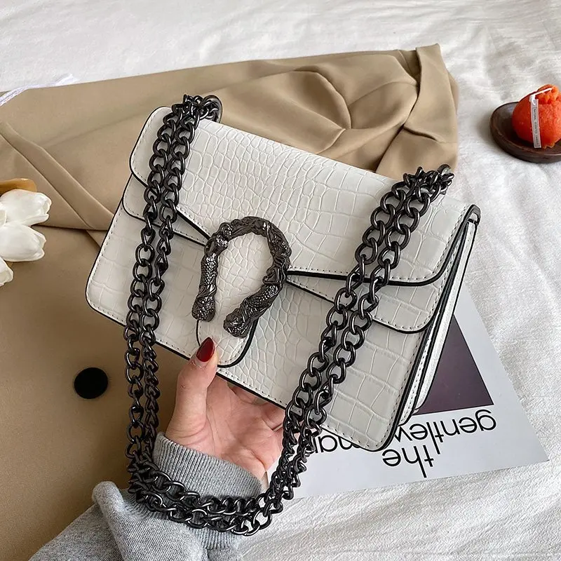 

Luxury Brand Women Bag Stone Crossbody bag for Women Pu Leather Handbags Designer purse female single Shoulder Bag Sac A Main