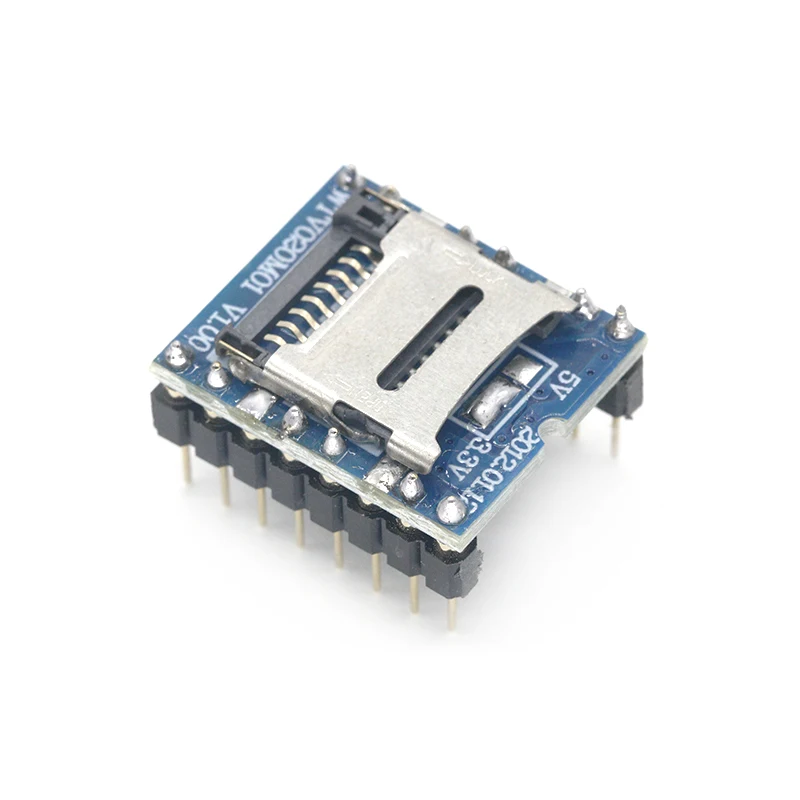 WTV020 SD WTV020SD 20SS мини карта MP3 звуковой модуль голосовой для PIC Arduino 2560 UNO R3 16P|Детали и