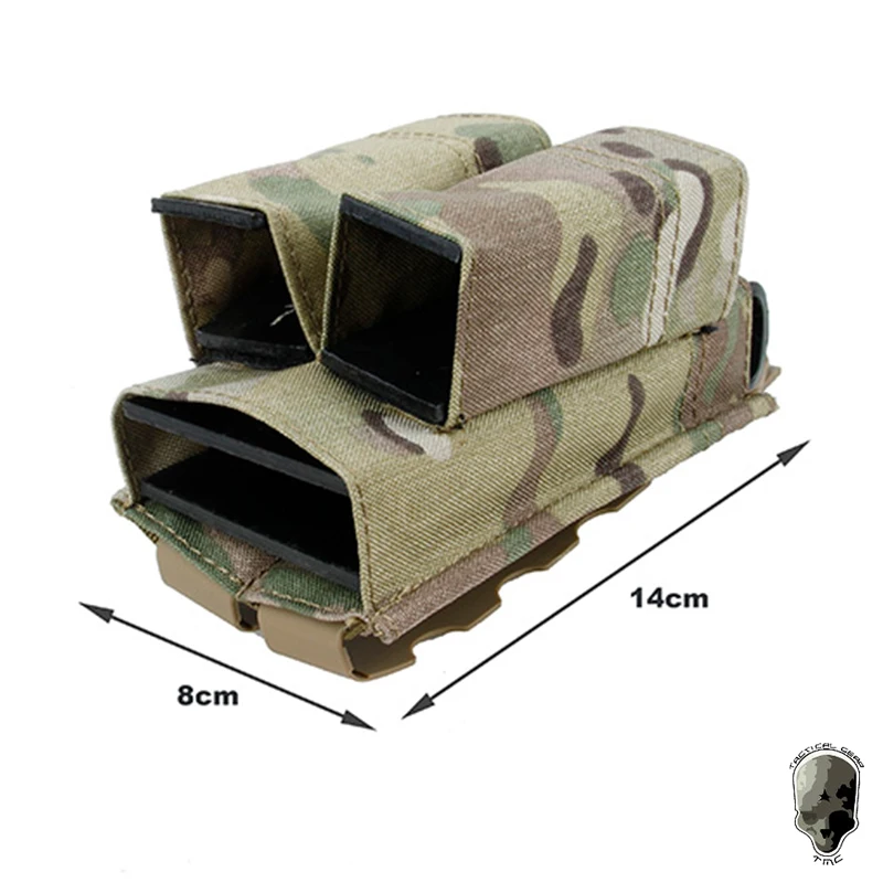 TMC Tactical 5 56 Tall PWI Набор сумок для журналов двойной 9 мм Mag Carrier Multicam 3093 | Спорт и