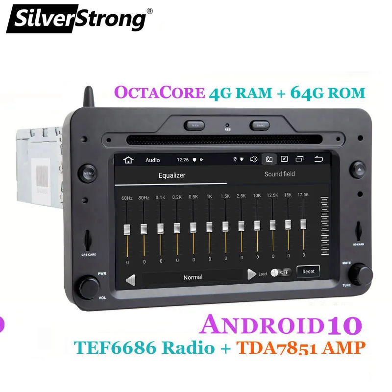 SilverStrong Android 159 автомобильный DVD для Alfa Romeo Spider Brera радиоприемник GPS с 4G + 32G