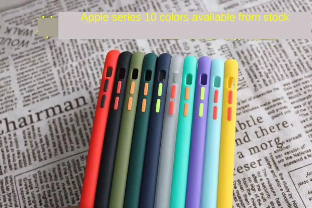 

PANFU 2020 NEW Case For iPhone 11 Pro XR XS Max SE 2 6S 7 8 Plus X Matte Transparent Soft Back Cover Shell
