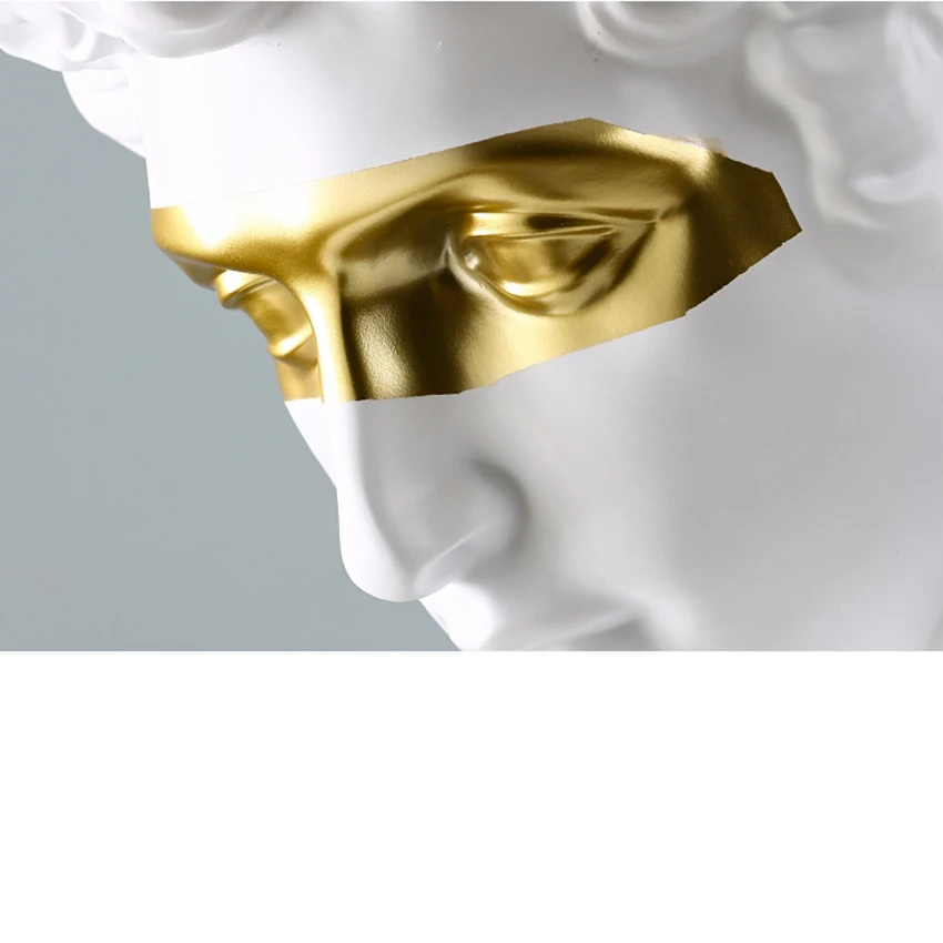 giuliano medici statue david resin statues for decoration david head sculpture figurine nordic decoration home accessories free global shipping