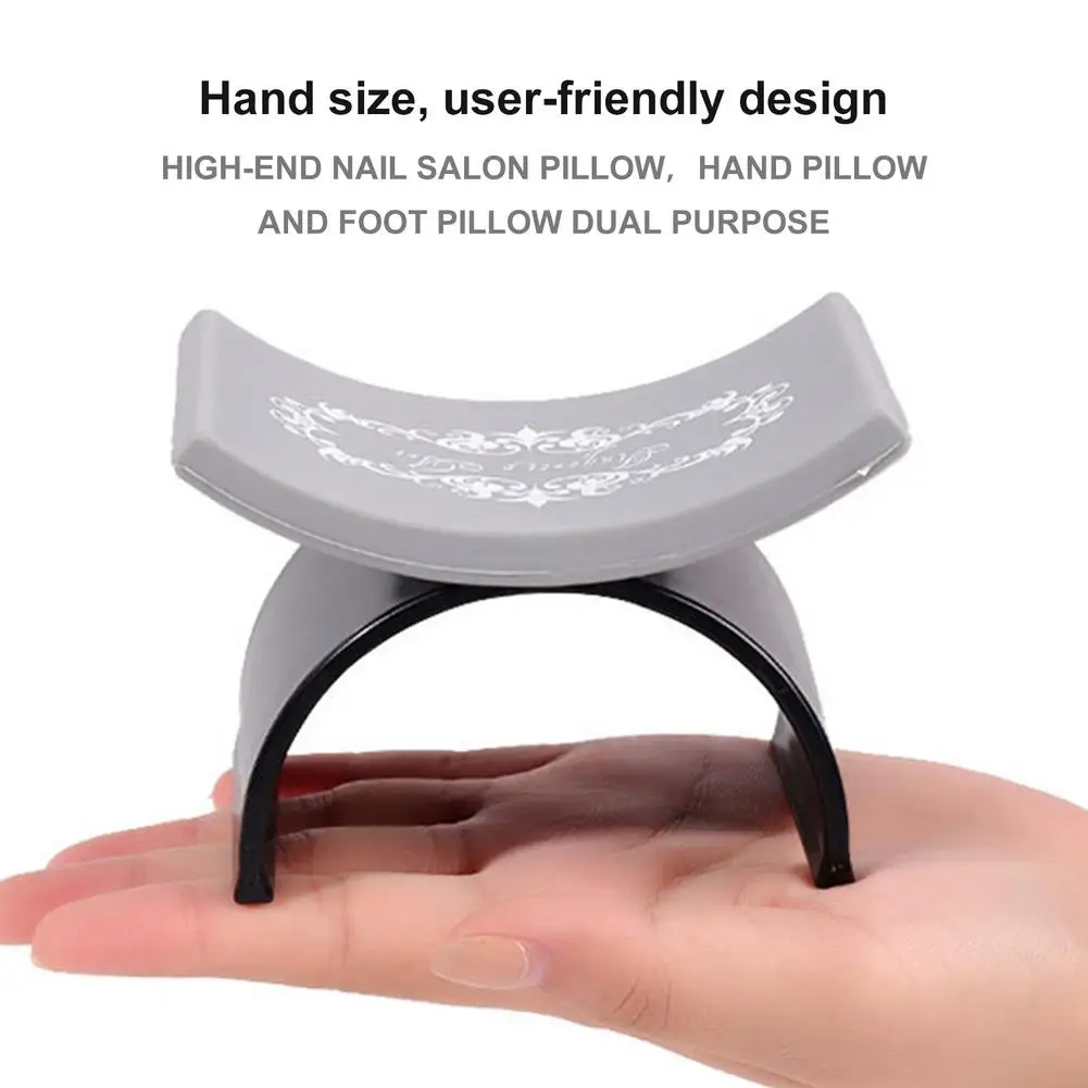 

Nail Arm Rest Pillow Manicure Hand Cushion Washable Nail Art Table Pillow Holder Silicone Manicure Equipment Nail Salon Tools