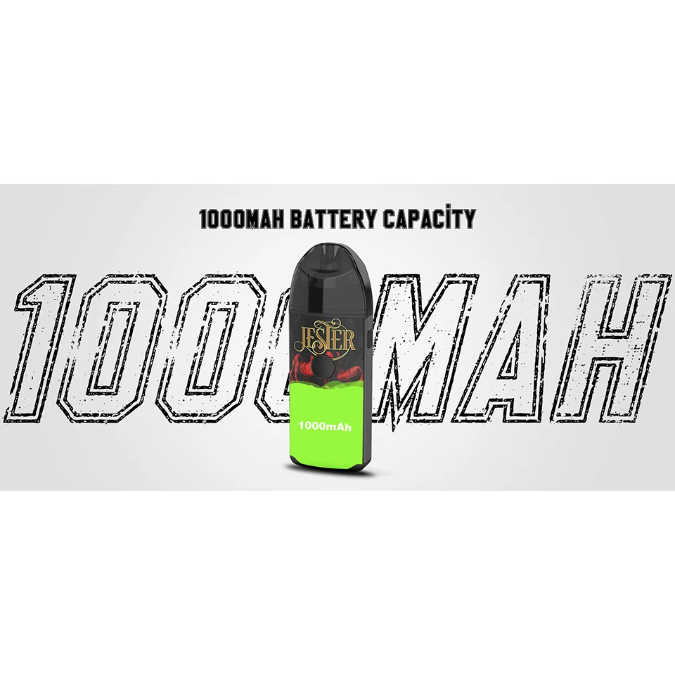 Vape Pod Kit Vapefly Jester 1000mAh 2ml Mesh Rebuildable Dripping kit electronic cigarette vape vs zero pod/Caliburn | Электроника