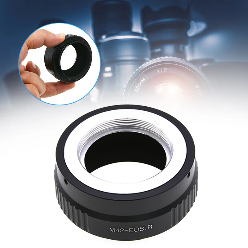 Переходное кольцо для объектива Praktica/Pentax Thread Lens M42 камеры Canon EOSR DQ-Drop | Электроника