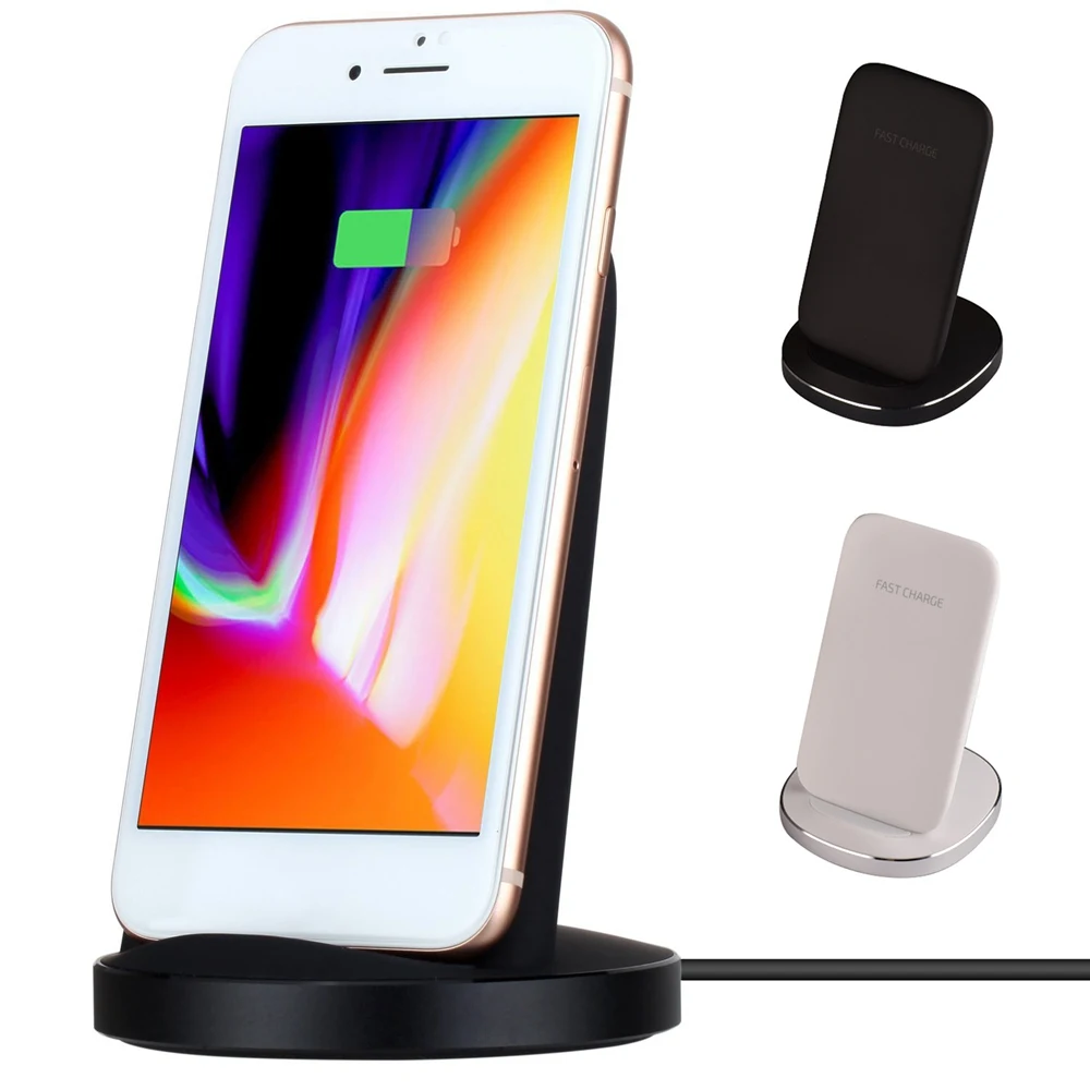 FLOVEME 10 Вт Беспроводной Зарядное устройство для iPhone X XR XS Max 8 плюс Беспроводной зарядной док-станции для samsung примечание 9 8 S9 S8 плюс S7 USB Зарядное устройство Беспроводная зарядка для iPhone X XS Макс