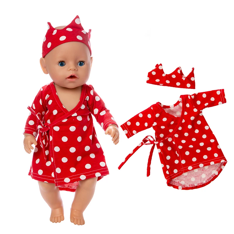 Новинка 2019 кукла в пижаме одежда подходит для куклы 43 см аксессуары реборн |