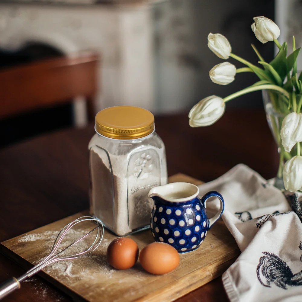 

16Pcs 70mm Tinplate Air Tight Storage Covers One-piece Type Lids