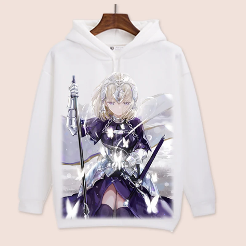 Fate Grand для Cosplay худи Жанна д 'Арк изменить с рисункос сабли осенне-зимние