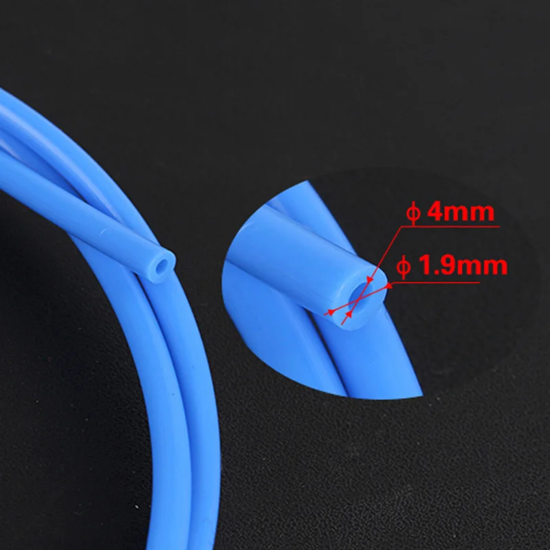 

1* Blue PTFE Hose Long-distance Nozzle Feeding For 3D Printer Upgrade Ender 2