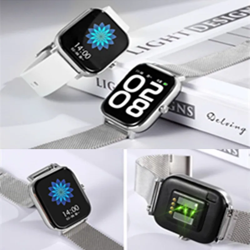 

2021 Brand New DT35 + Plus Smart Watch 1.75 HD Bluetooth Call ECG Heart Rate Monitor Sport Modes Waterproof GTS Style Smartwatch