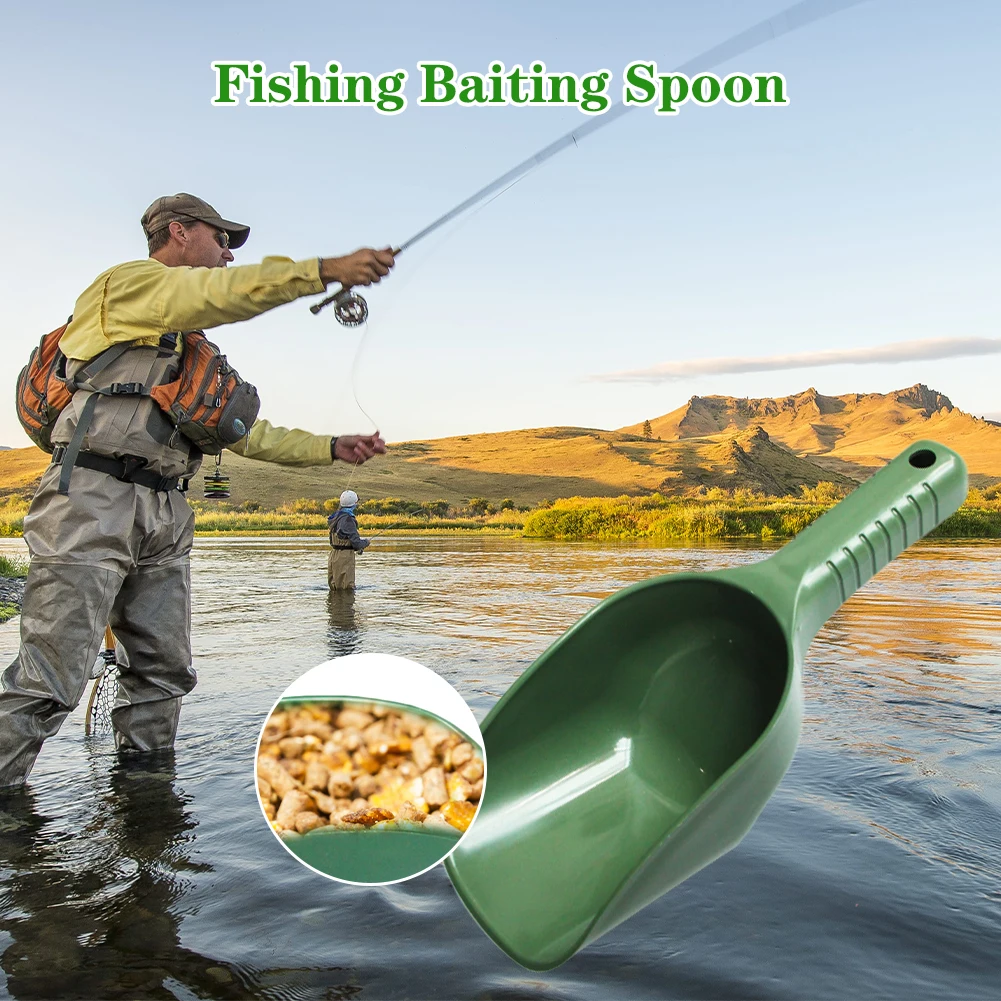 

Bait Scoop Carp Fishing Tool Baiting Spoon Throw Baits Casting Feeding Carp Fishing Feeding Particles Thread Toss Throw Spoon