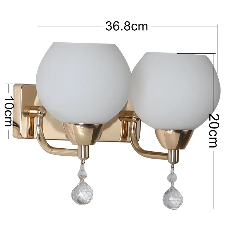

Modern Indoor Wall Lamp Simple Bedroom Lamp Gold Silver Bedside Lighted Interior Led Lights Decoration
