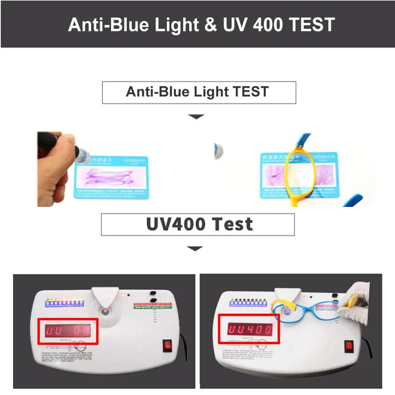 Очки детские оптические гибкие с защитой от ультрасветильник ета UV400|Женские