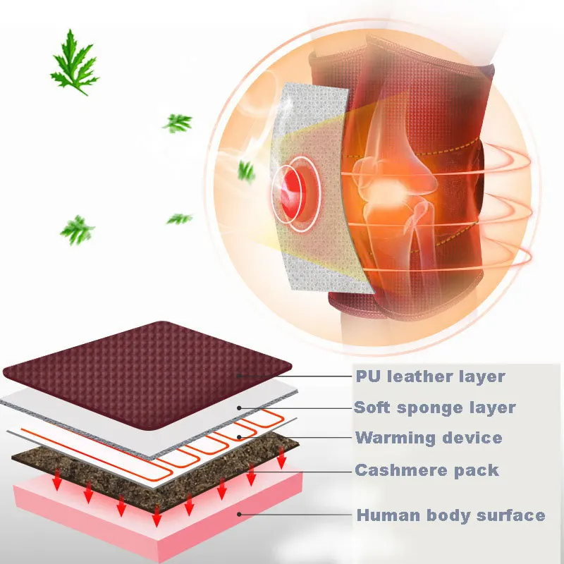 3 файла Электрический нагрев колена Теплый и холодный прижигание горячий