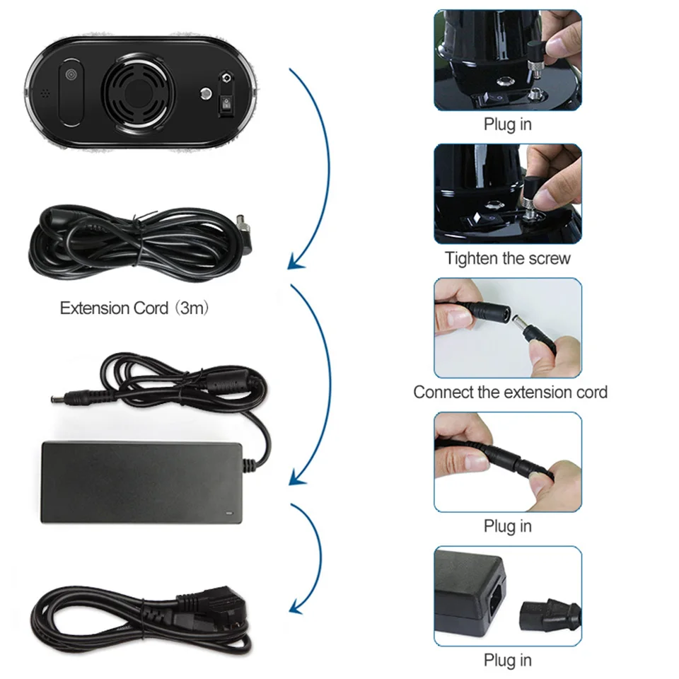 Робот-мойщик окон Prainskel для мытья очиститель стекол | Бытовая техника