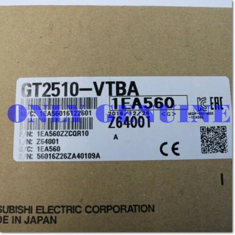 Абсолютно новый телефон Mitsubishi HMI GT2510 VTBA 10 4 дюйма с сенсорным экраном|Контроллер